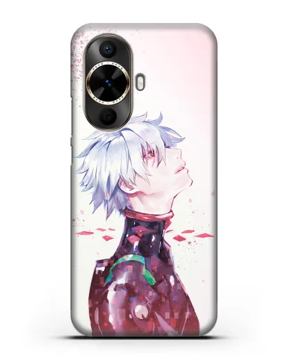 Чехол аниме Евангелион - Ангел Каору силиконовый для Huawei Nova 12s