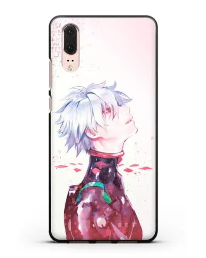 Чехол аниме Евангелион - Ангел Каору силиконовый для Huawei P20