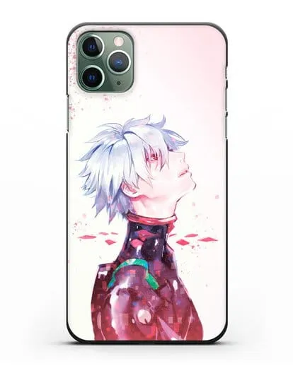 Чехол аниме Евангелион - Ангел Каору силиконовый для iPhone 11 Pro