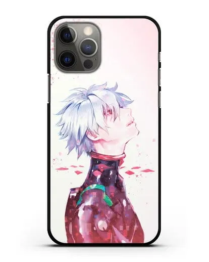 Чехол аниме Евангелион - Ангел Каору силиконовый для iPhone 12 Pro