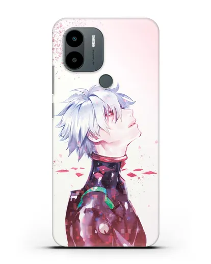 Чехол аниме Евангелион - Ангел Каору силиконовый для Xiaomi Poco C51