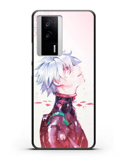 Чехол аниме Евангелион - Ангел Каору силиконовый для Xiaomi Poco F5 Pro