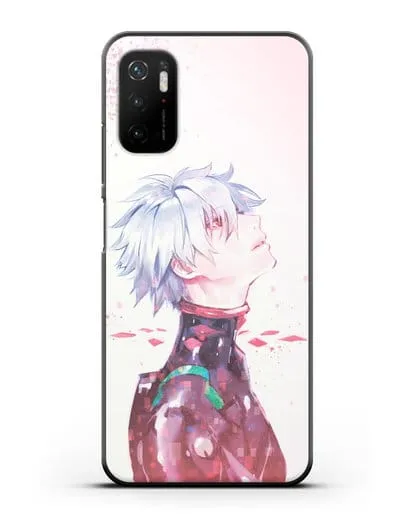 Чехол аниме Евангелион - Ангел Каору силиконовый для Xiaomi Poco M3 Pro