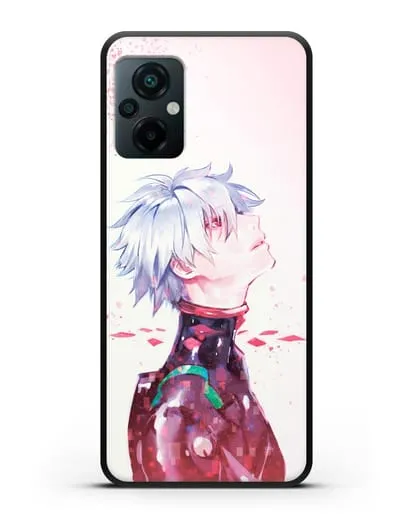 Чехол аниме Евангелион - Ангел Каору силиконовый для Xiaomi Poco M5