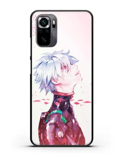 Чехол аниме Евангелион - Ангел Каору силиконовый для Xiaomi Poco M5s