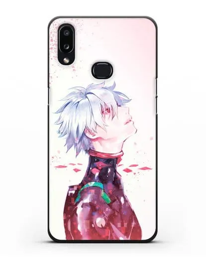 Чехол аниме Евангелион - Ангел Каору силиконовый для Samsung Galaxy A10s [SM-F107F]