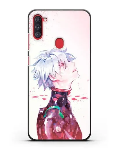 Чехол аниме Евангелион - Ангел Каору силиконовый для Samsung Galaxy A11 [SM-A115F]