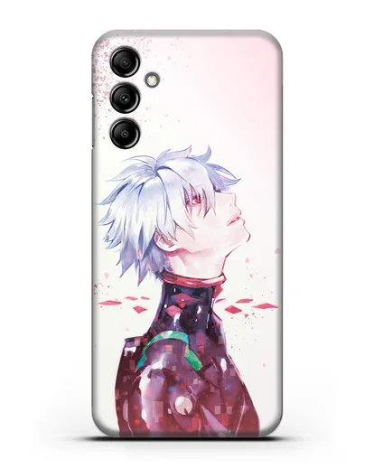 Чехол аниме Евангелион - Ангел Каору силиконовый для Samsung Galaxy A14 [SM-A145]