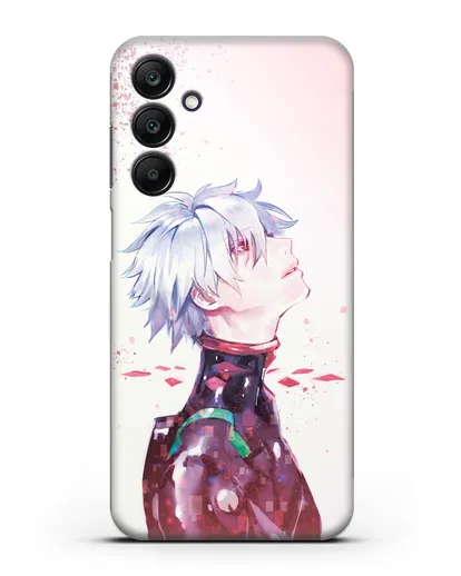 Чехол аниме Евангелион - Ангел Каору силиконовый для Samsung Galaxy A15 [SM-A155]