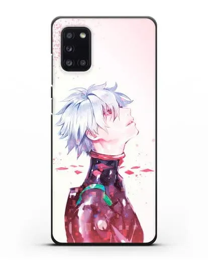 Чехол аниме Евангелион - Ангел Каору силиконовый для Samsung Galaxy A31 [SM-A315F]