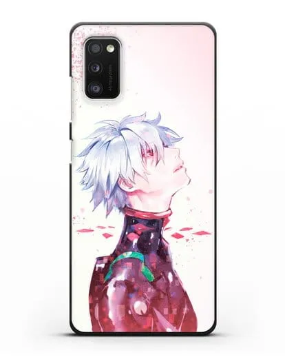 Чехол аниме Евангелион - Ангел Каору силиконовый для Samsung Galaxy A41 [SM-A415F]