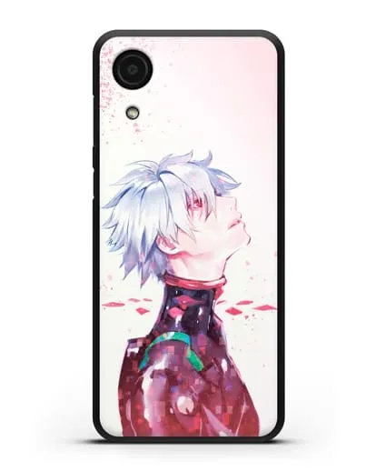 Чехол аниме Евангелион - Ангел Каору силиконовый для Samsung Galaxy A03 Core [A032F]