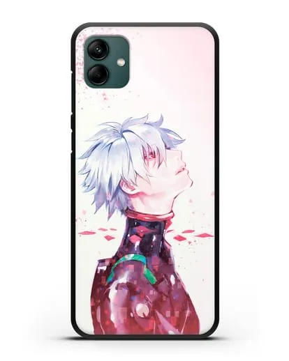 Чехол аниме Евангелион - Ангел Каору силиконовый для Samsung Galaxy A04 [SM-A045F]