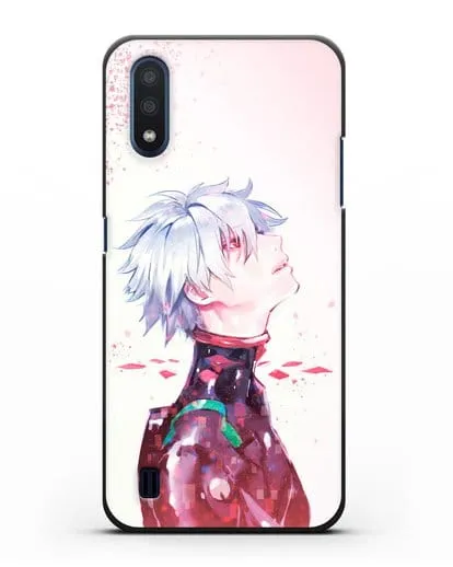 Чехол аниме Евангелион - Ангел Каору силиконовый для Samsung Galaxy M01 [SM-M015F]