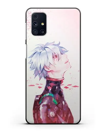 Чехол аниме Евангелион - Ангел Каору силиконовый для Samsung Galaxy M51 [SM-M515F]