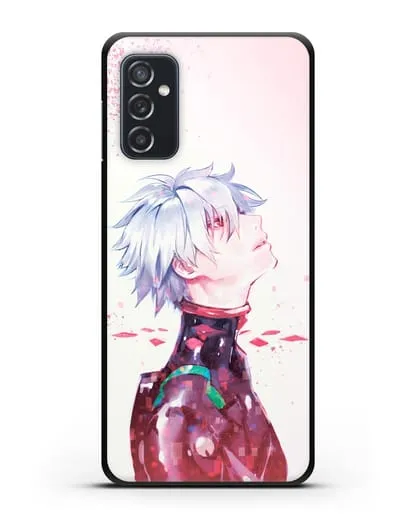 Чехол аниме Евангелион - Ангел Каору силиконовый для Samsung Galaxy M52 [M526B]