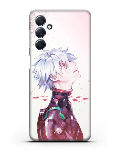 Чехол аниме Евангелион - Ангел Каору силиконовый для Samsung Galaxy M54 [SM-M546]