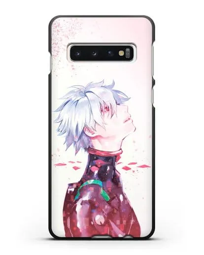 Чехол аниме Евангелион - Ангел Каору силиконовый для Samsung Galaxy S10 Plus [SM-G975F]