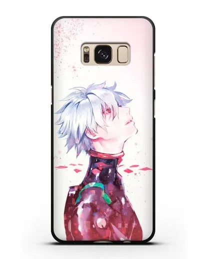 Чехол аниме Евангелион - Ангел Каору силиконовый для Samsung Galaxy S8 [SM-950F]