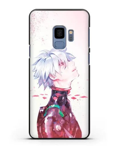 Чехол аниме Евангелион - Ангел Каору силиконовый для Samsung Galaxy S9 [SM-G960F]