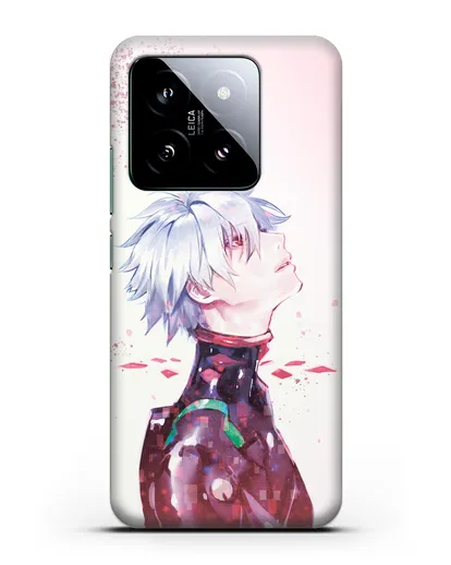 Чехол аниме Евангелион - Ангел Каору силиконовый для Xiaomi 14