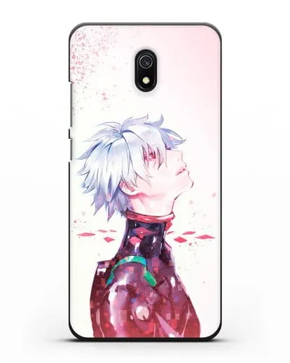 Чехол аниме Евангелион - Ангел Каору силиконовый для Xiaomi Redmi 8A
