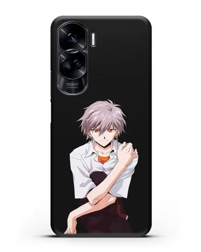 Чехол аниме Евангелион - Каору силиконовый для Honor 90 Lite