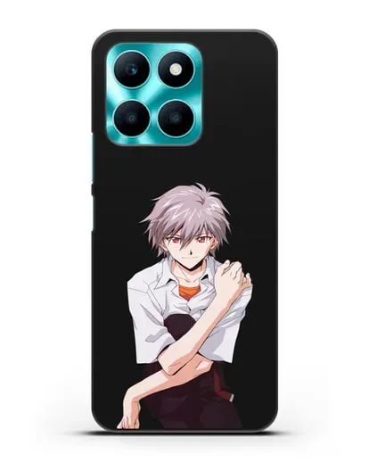 Чехол аниме Евангелион - Каору силиконовый для Honor X6a