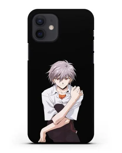 Чехол аниме Евангелион - Каору силиконовый для iPhone 12