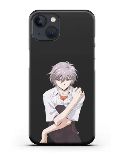 Чехол аниме Евангелион - Каору силиконовый для iPhone 13 Mini
