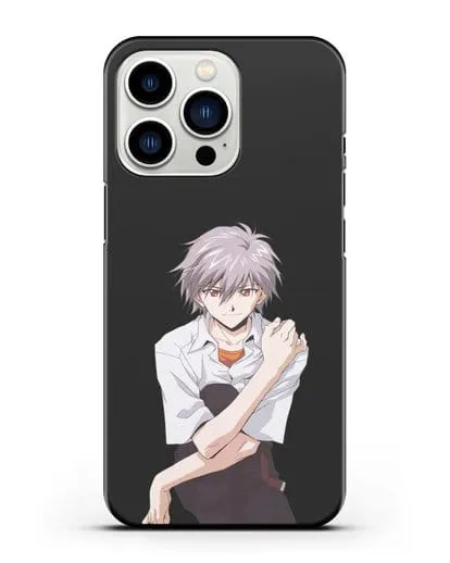 Чехол аниме Евангелион - Каору силиконовый для iPhone 13 Pro