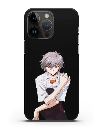 Чехол аниме Евангелион - Каору силиконовый для iPhone 14 Pro Max