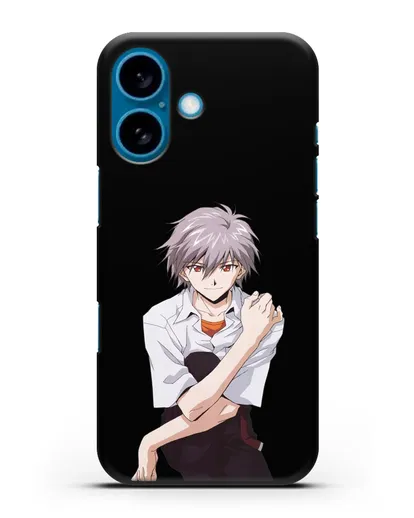 Чехол аниме Евангелион - Каору силиконовый для iPhone 16