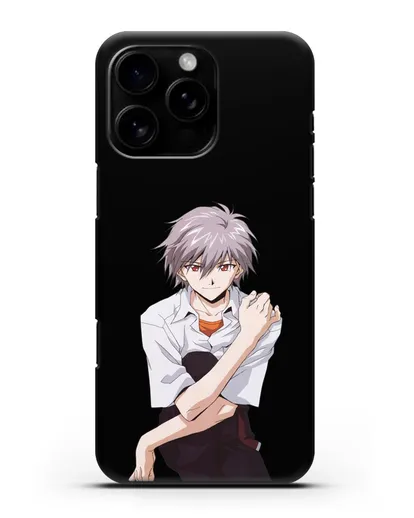 Чехол аниме Евангелион - Каору силиконовый для iPhone 16 Pro Max