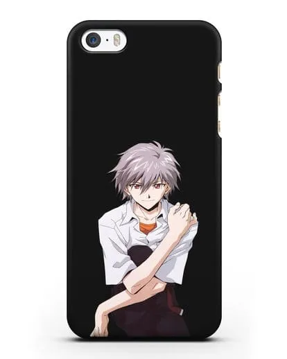 Чехол аниме Евангелион - Каору силиконовый для iPhone 5/5s/SE