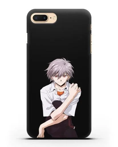 Чехол аниме Евангелион - Каору силиконовый для iPhone 7 Plus