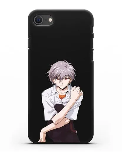 Чехол аниме Евангелион - Каору силиконовый для iPhone SE 2020