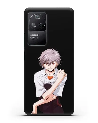 Чехол аниме Евангелион - Каору силиконовый для Xiaomi Poco F4