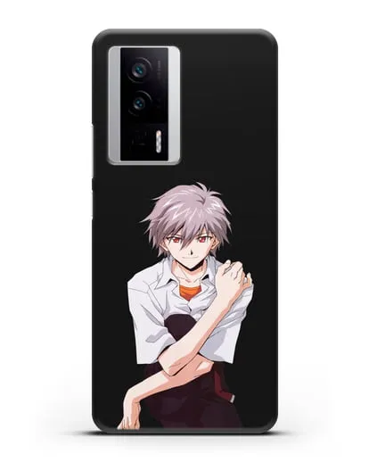 Чехол аниме Евангелион - Каору силиконовый для Xiaomi Poco F5 Pro