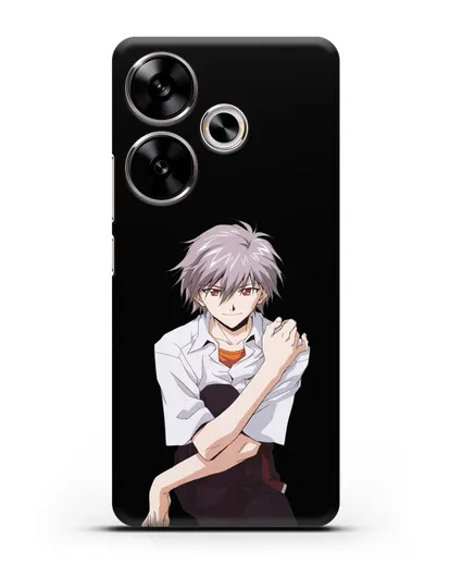 Чехол аниме Евангелион - Каору силиконовый для Xiaomi Poco F6