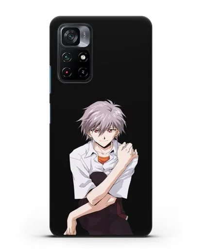 Чехол аниме Евангелион - Каору силиконовый для Xiaomi Poco M4 Pro 5G