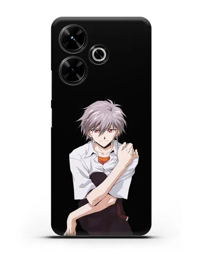 Чехол аниме Евангелион - Каору силиконовый для Xiaomi Poco M6