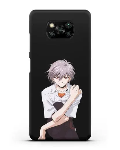 Чехол аниме Евангелион - Каору силиконовый для Xiaomi Poco X3