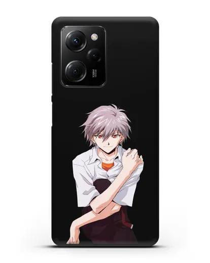 Чехол аниме Евангелион - Каору силиконовый для Xiaomi Poco X5 Pro