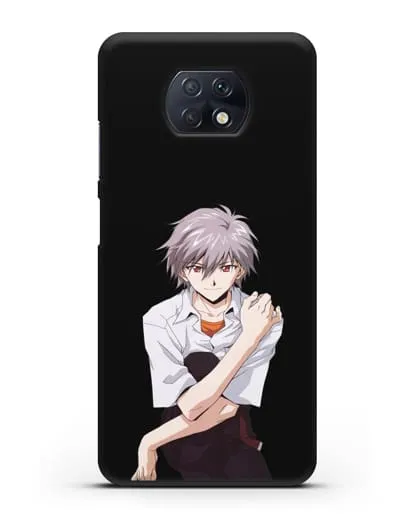 Чехол аниме Евангелион - Каору силиконовый для Xiaomi Redmi Note 9T