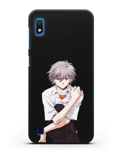 Чехол аниме Евангелион - Каору силиконовый для Samsung Galaxy A10 [SM-A105F]