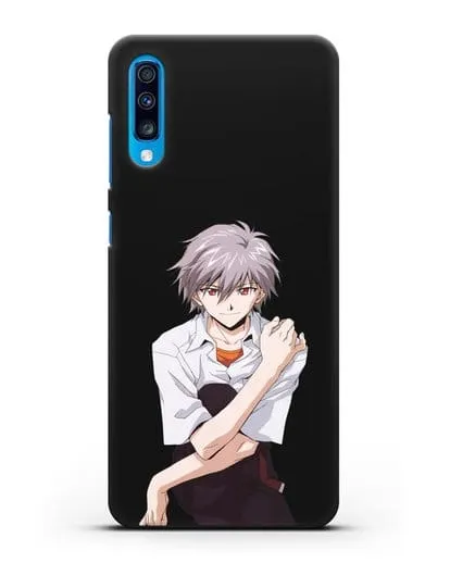 Чехол аниме Евангелион - Каору силиконовый для Samsung Galaxy A70 [SM-A705F]