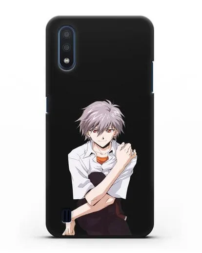 Чехол аниме Евангелион - Каору силиконовый для Samsung Galaxy M01 [SM-M015F]