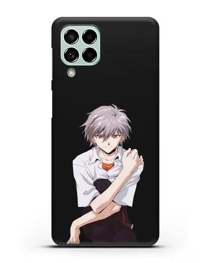 Чехол аниме Евангелион - Каору силиконовый для Samsung Galaxy M53 [SM-M536]