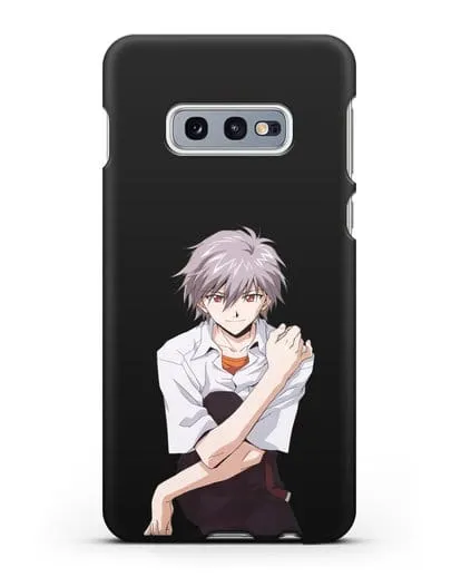 Чехол аниме Евангелион - Каору силиконовый для Samsung Galaxy S10e [SM-G970F]